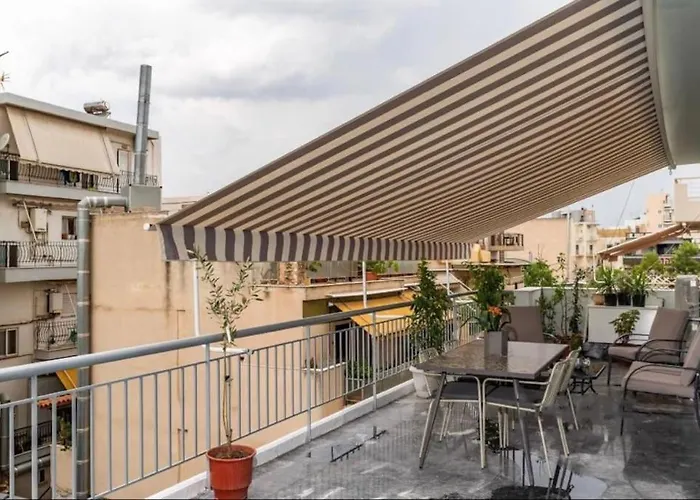 Artistic Apt In Vibrant Gazi With Large Terrace By Ghh